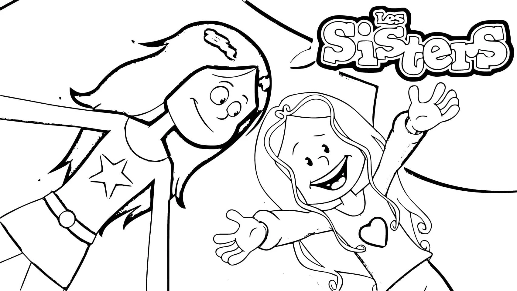 Les Sisters — Coloriage Les Sisters à imprimer