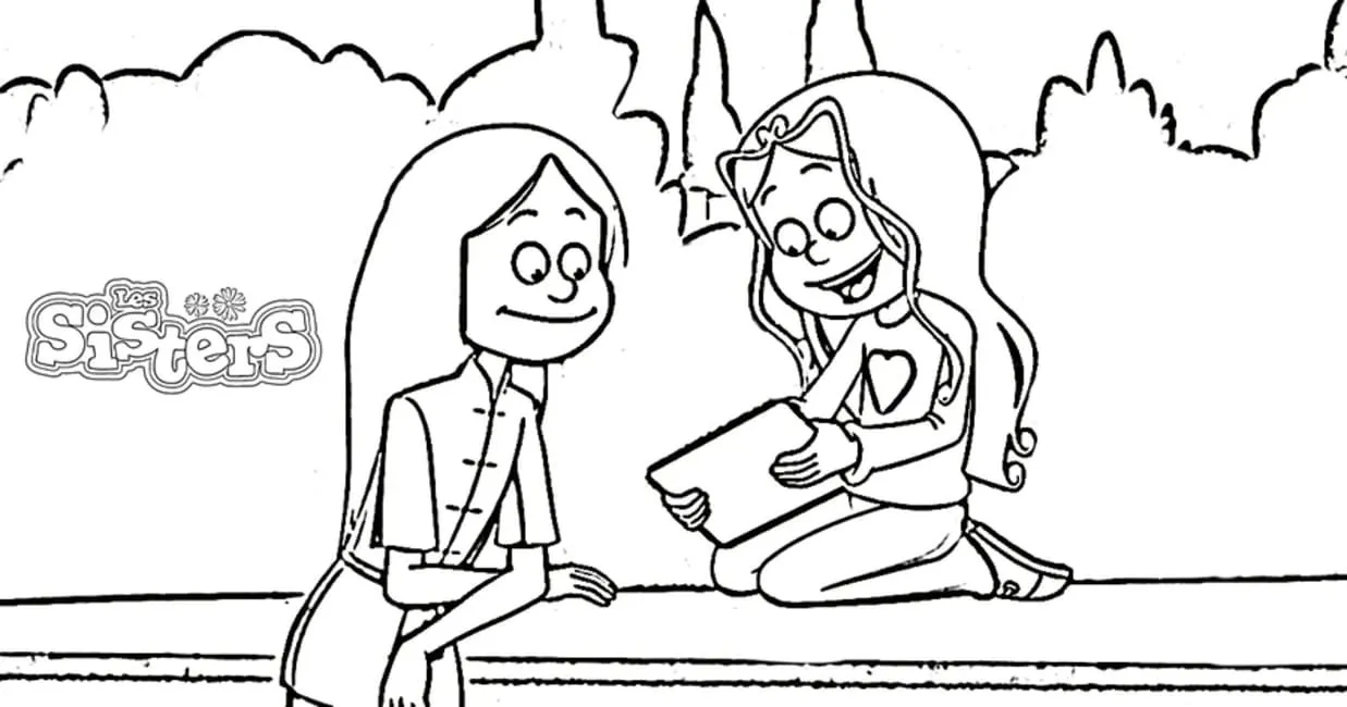 Dessin Sisters — Coloriage Les Sisters à imprimer